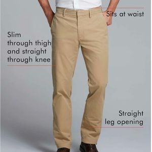 Banana Republic Men Emerson straight fit Chino pants W36x32L like New